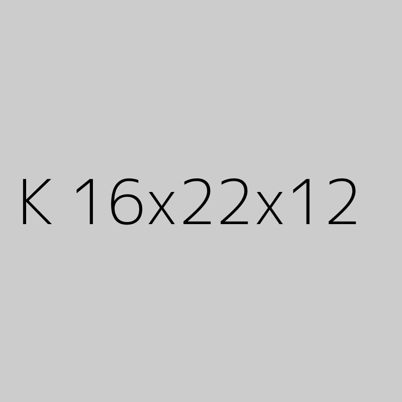 K 16x22x12 